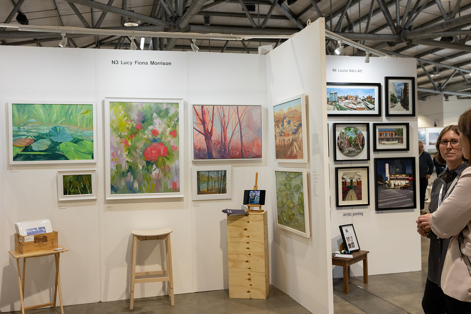 Fusion Art Fair image of stand by Great Yorkshire Show - Art Show Curator
